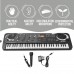 61 Key Children's Digital Keyboard Music Piano Keyboard On Sale for Adults Or Children Beginners Electronic W/Mic Organ   